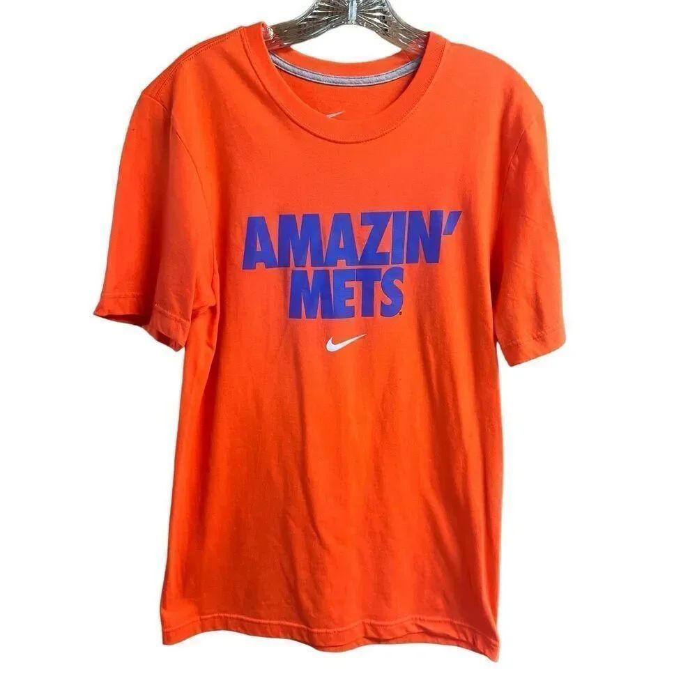 Nike Unisex Amazing Mets tee Shirt Sz S